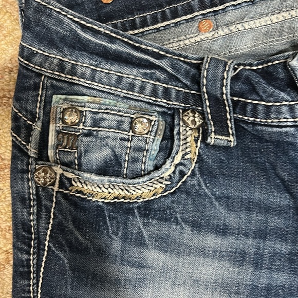 MissMe crop jeans size 25. - Picture 2 of 4